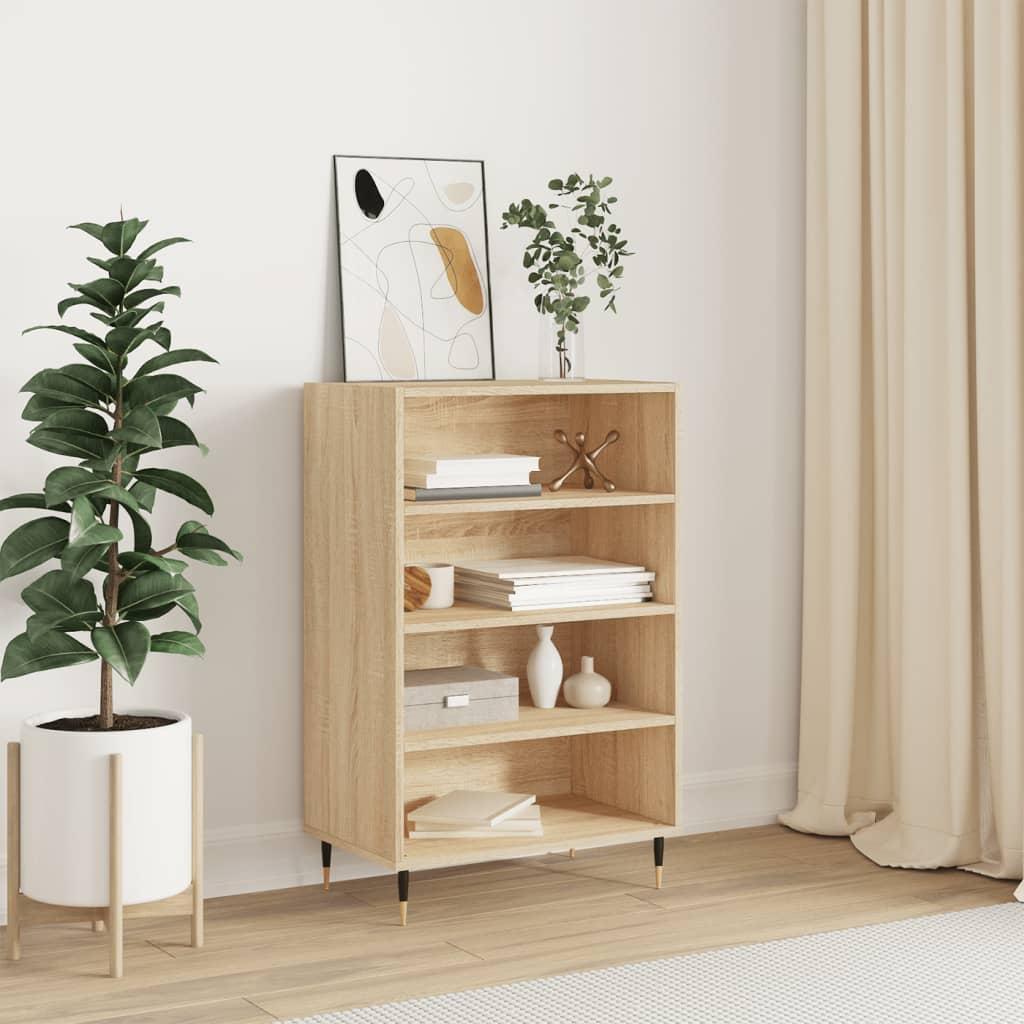 Skab/skænk 57 × 35 × 90 cm i konstrueret træ - sonoma-eg