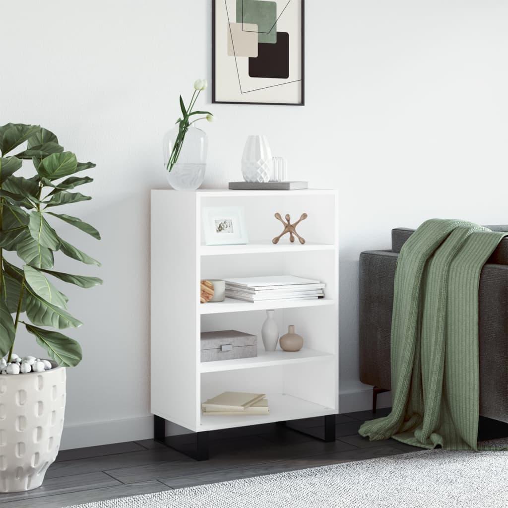 Skab/skænk 57 × 35 × 90 cm i konstrueret træ - hvid