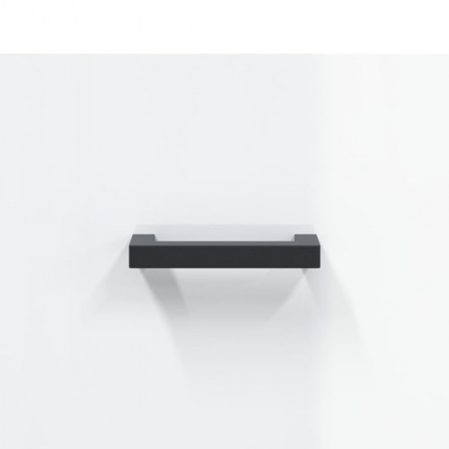 Sengeborde 2 stk. - 40×35×47,5 cm i hvid højglans med metalfødder