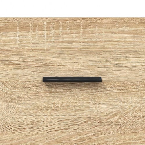 Sofabord 50 x 50 x 40 cm med skuffe - sonoma-eg