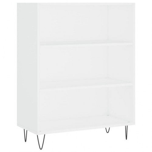 Skab 69,5x32,5x90 cm konstrueret træ hvid