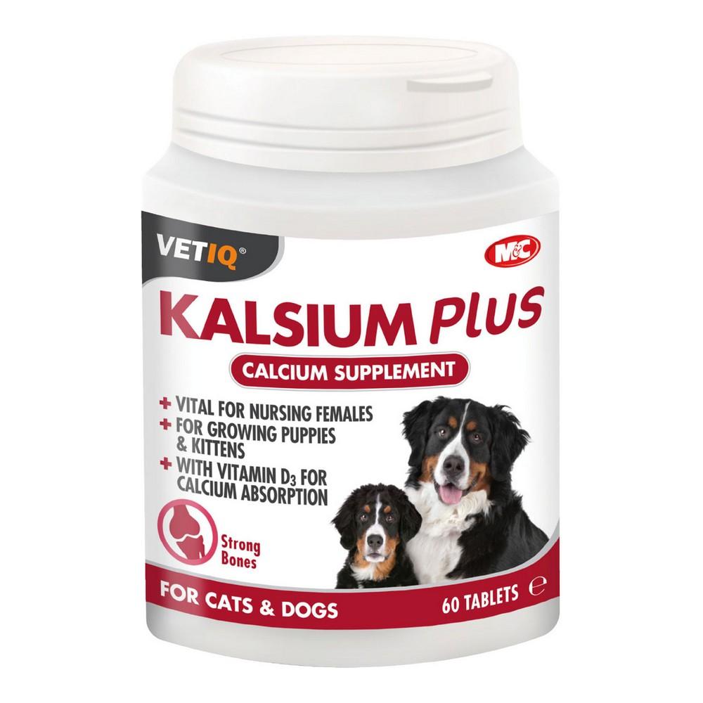 Planet Line Kalsium Plus - kalktilskud til hunde, 60 tabletter