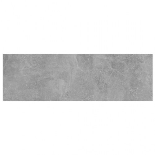 Boghylder - 4 stk. 80×20×1,5 cm i konstrueret træ, betongrå