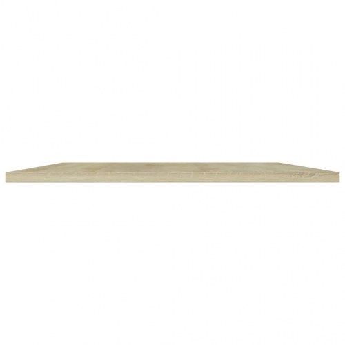Boghylder 4 stk. 80x50x1,5 cm konstrueret træ sonoma-eg