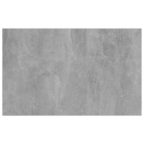 Boghylder - 4 stk. 80×50×1,5 cm i konstrueret træ, betongrå