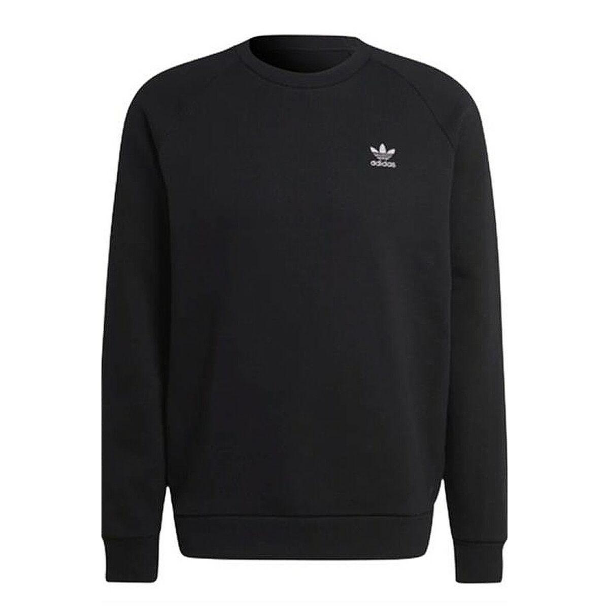 Sweaters uden Hætte til Mænd Adidas ESSENTIAL CREW IA4828 Sort S