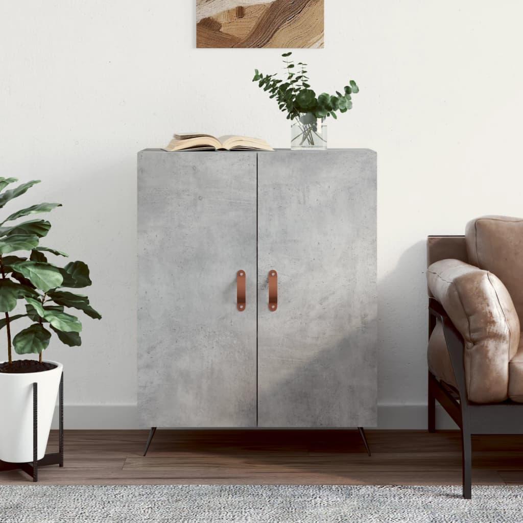 Skænk i konstrueret træ 69,5×34×90 cm - betongrå