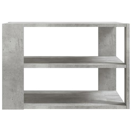 Sofabord 59,5x59,5x40 cm konstrueret træ betongrå