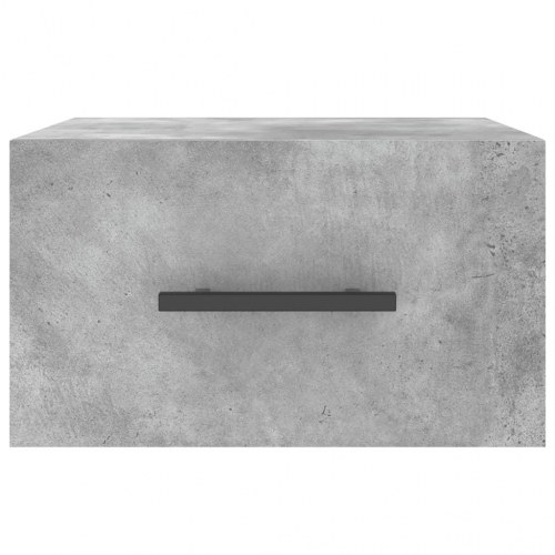 Væghængte sengeborde 2 stk. - 35×35×20 cm, betongrå