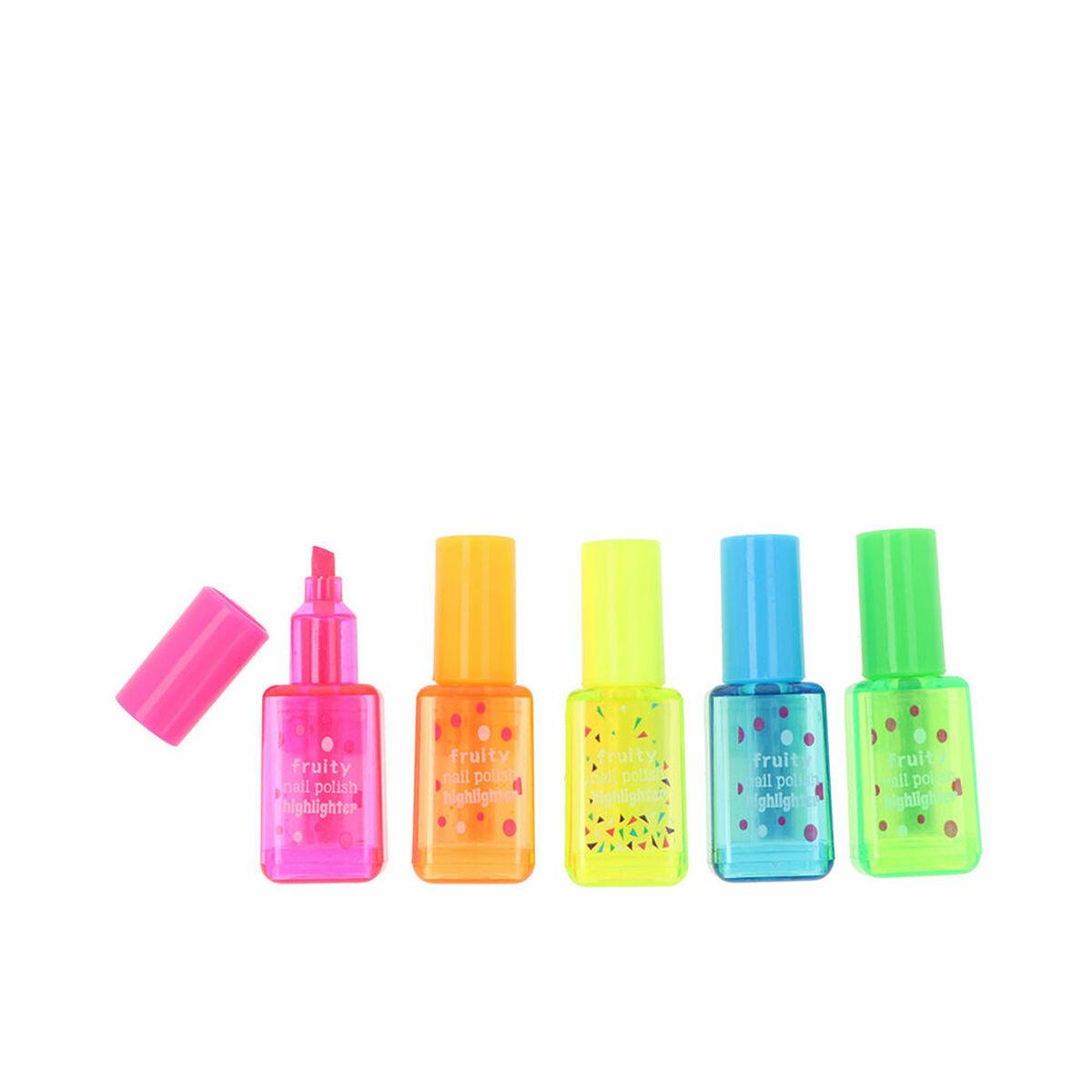 Neglelak Inca Fluorescerende Neglelak 5 Dele