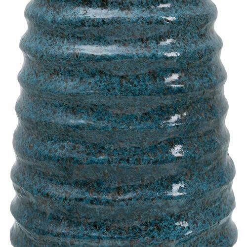 Vase Blå Keramik 16 x 16 x 40 cm
