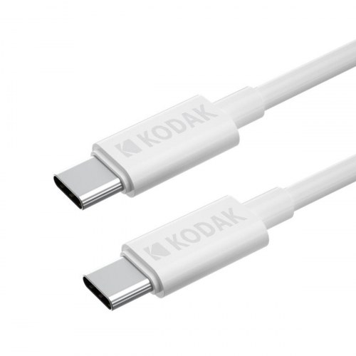 USB-C kabel - Kodak - hvid, 1 m