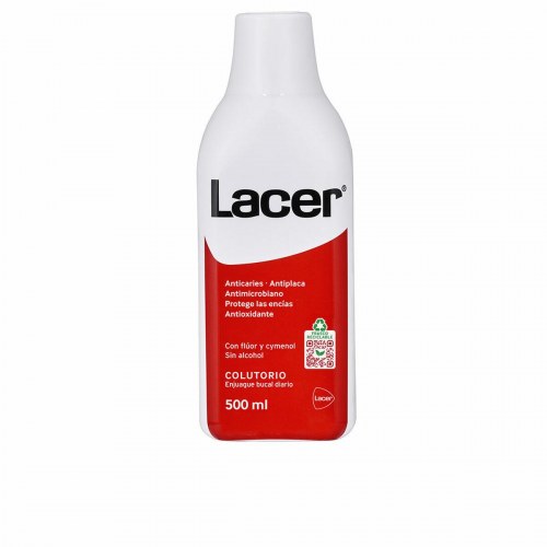 Mundskyl Lacer 500 ml - daglig brug uden alkohol
