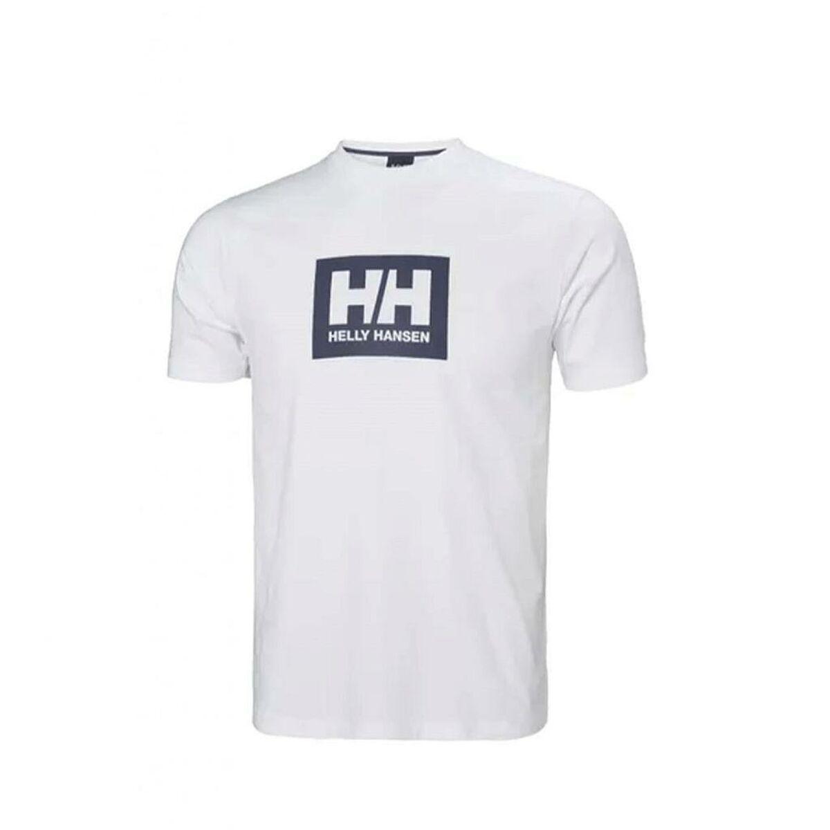Kortærmet T-shirt til Mænd HH BOX T Helly Hansen 53285 003 Hvid - XL
