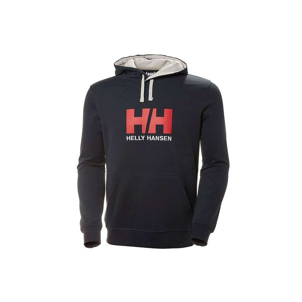 Hættetrøje Til Mænd Hh Logo Helly Hansen 33977 597 Marineblå S