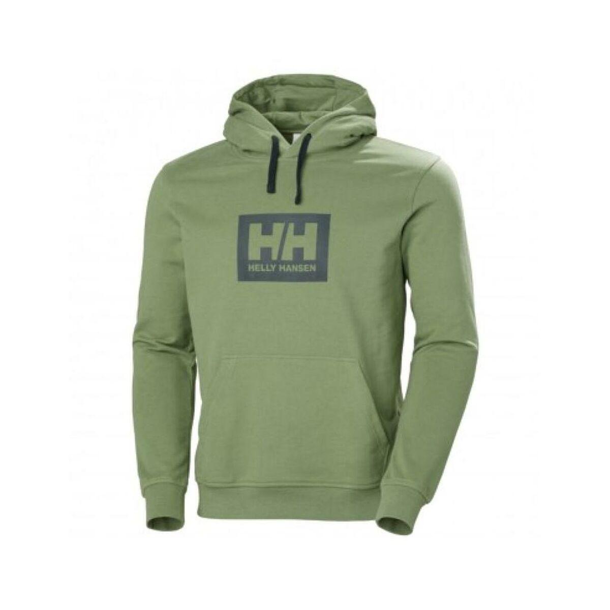 Hættetrøje til Mænd Helly Hansen 53289 406 Grøn M