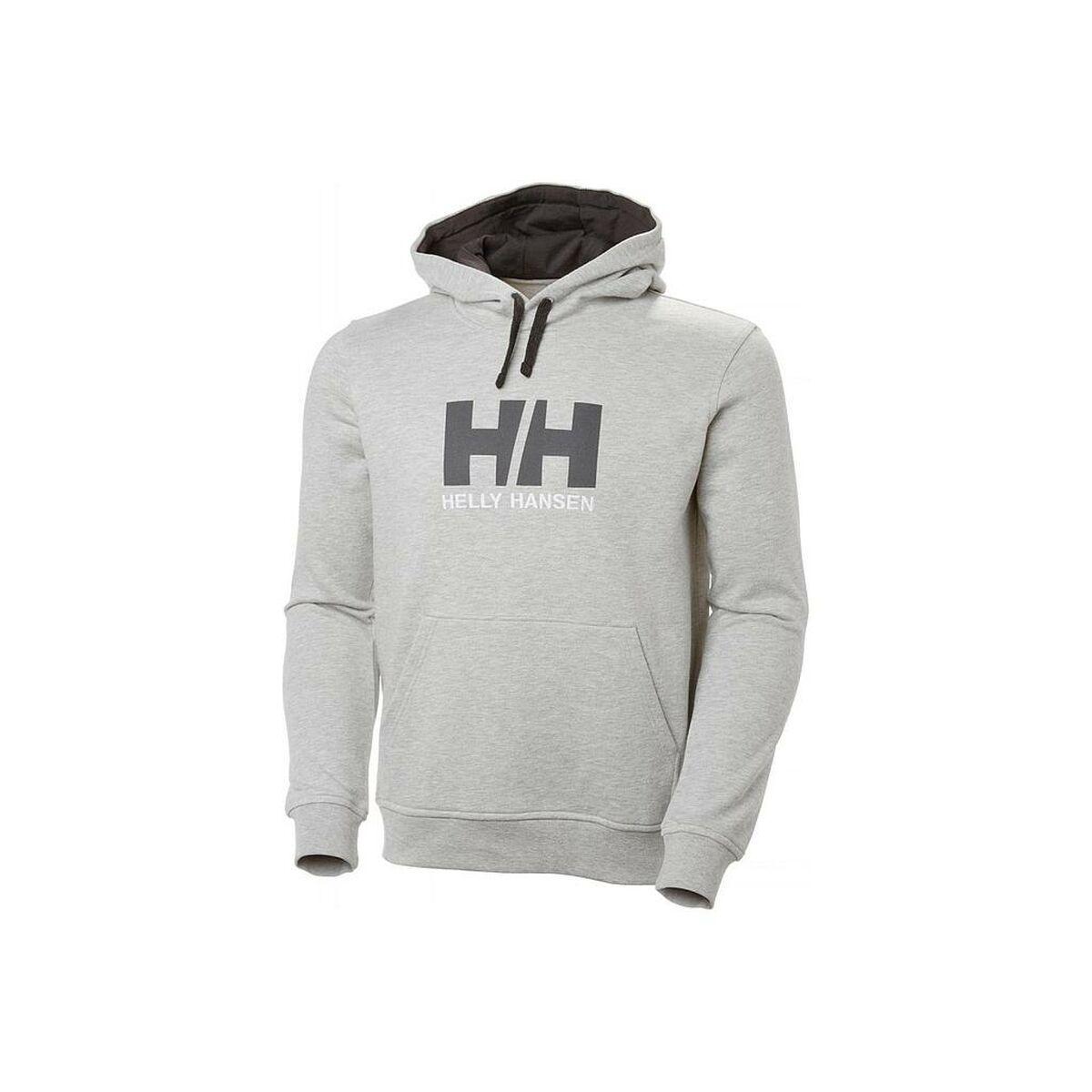 Hættetrøje til Mænd HH LOGO Helly Hansen 33977 949 Grå XXL