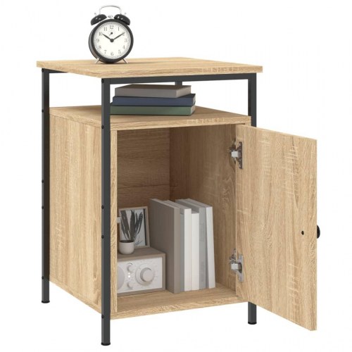 Sengeborde 2 stk. 40 x 42 x 60 cm - sonoma-eg