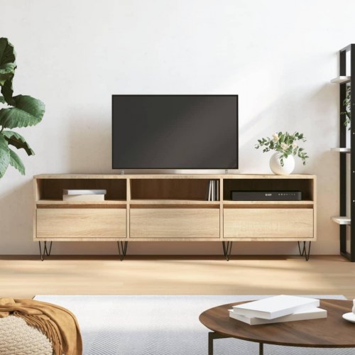TV-bord 150 x 30 x 44,5 cm - sonoma-eg