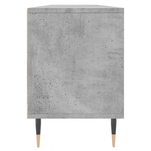 Tv-bord i konstrueret træ 150 × 30 × 44,5 cm - betongrå
