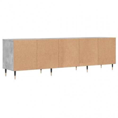 Tv-bord i konstrueret træ 150 × 30 × 44,5 cm - betongrå