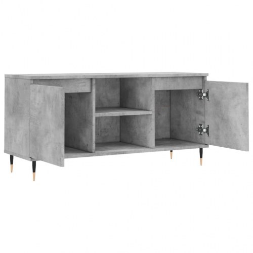 TV-bord 104 x 35 x 50 cm - betongrå