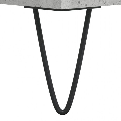 Tv-bord i konstrueret træ - 104×35×50 cm, betongrå