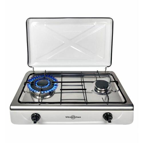 Gas kogeplade Vitrokitchen 252BB - 2 blus, 60 cm