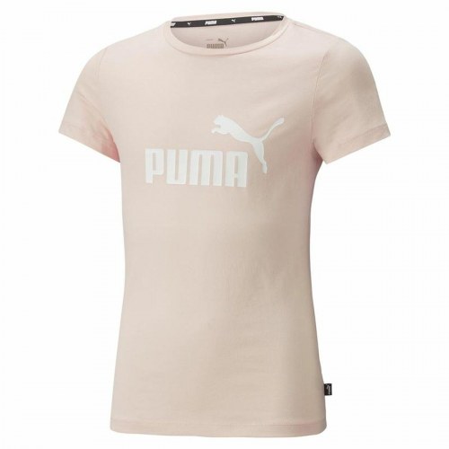 Puma Ess Logo kortærmet T-shirt til piger 5-6 år