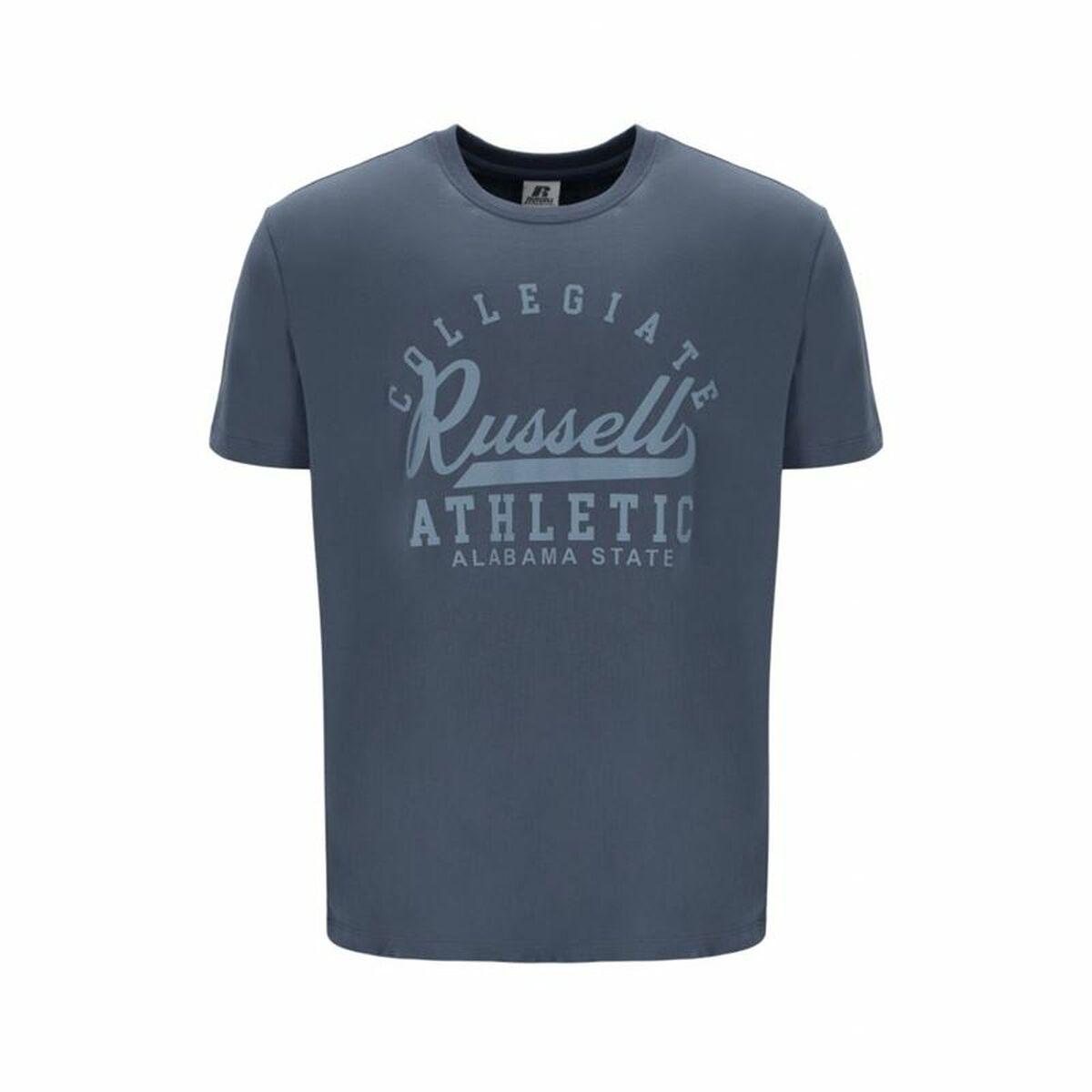 Kortærmet T Shirt Russell Athletic Amt A30211 Mørkeblå Mænd S