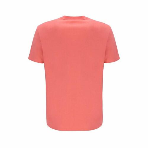 Kortærmet T-shirt til Mænd Russell Athletic Amt A30081 Orange Koral L
