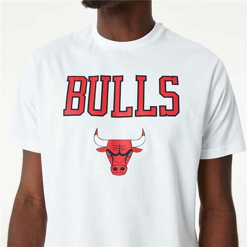 Basketballstrøje New Era NBA Chicago Bulls Hvid L