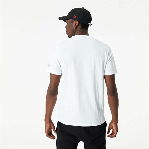 Basketballstrøje New Era NBA Chicago Bulls Hvid L
