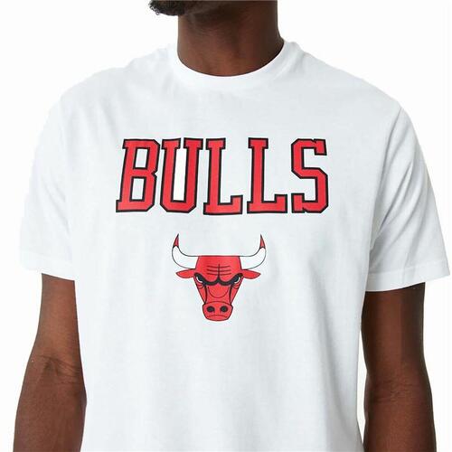 Basketballstrøje New Era NBA Chicago Bulls Hvid XL