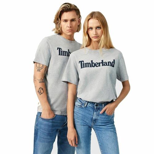 T-shirt Timberland Kennebec Linear Grå Mænd S