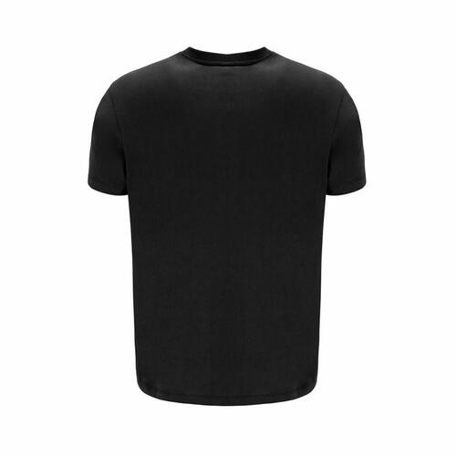 Kortærmet T-shirt til Mænd Russell Athletic Amt A30081 Sort S