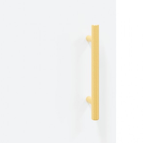 Sengeborde 2 stk. - 40×40×50 cm i hvidt konstrueret træ med skuffe og låge