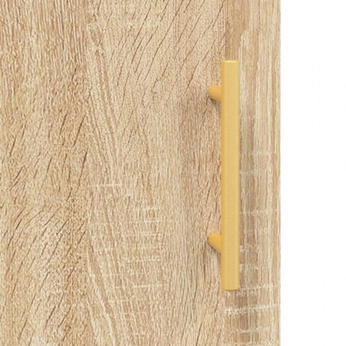 Sengeborde 2 stk. 40×40×50 cm i konstrueret træ - sonoma-eg