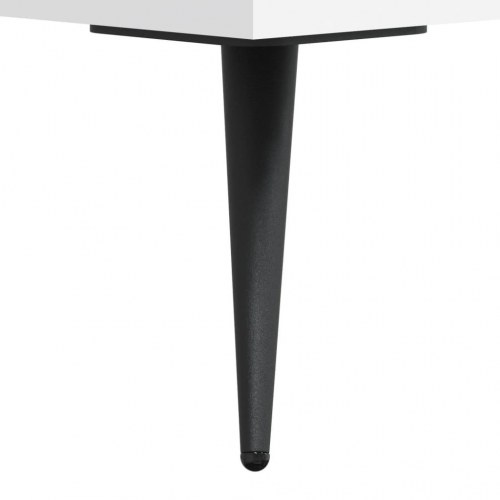 Højskab i konstrueret træ 69,5 × 31 × 115 cm - hvid