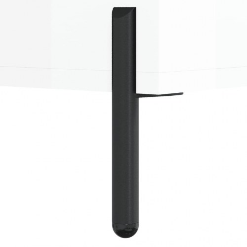 Højskab 69,5 x 31 x 115 cm - hvid højglans
