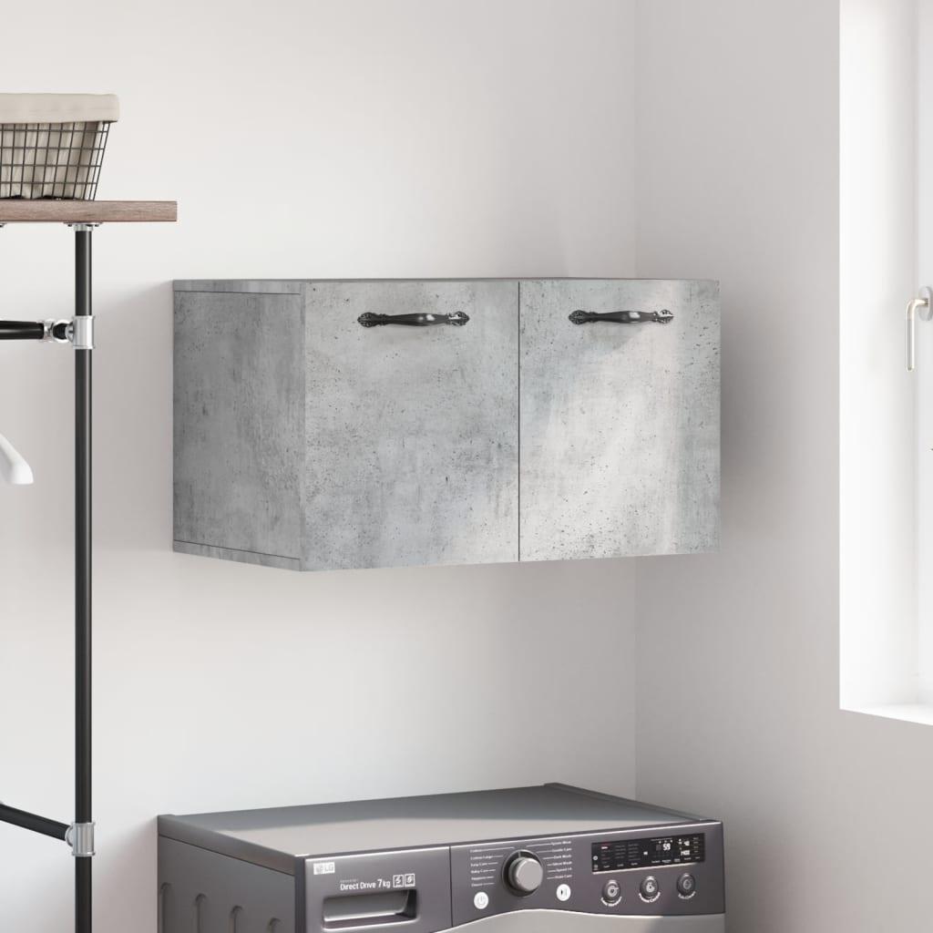 Vægskab 60x36,5x35 cm konstrueret træ betongrå billede