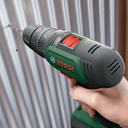 Bosch UniversalImpact 18 slagboremaskine 18 V - 34 Nm (inkl. 2×1,5 Ah, lader og kuffert)