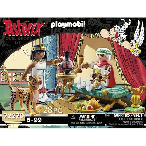 Playset Playmobil 71270 - Asterix: César and Cleopatra 28 Dele