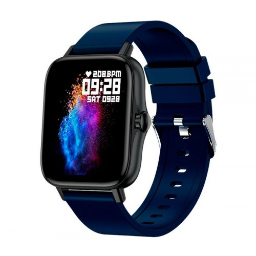 DCU Tecnologic Smartwatch Modern Calls & Sport 1,7" - marineblå, 28 mm