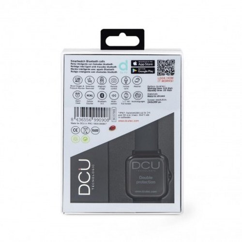 DCU Tecnologic Smartwatch Modern Calls & Sport 1,7" - marineblå, 28 mm