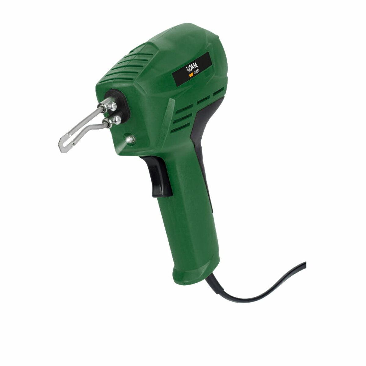 Loddekolbe pistol 100 W - Koma Tools, grøn