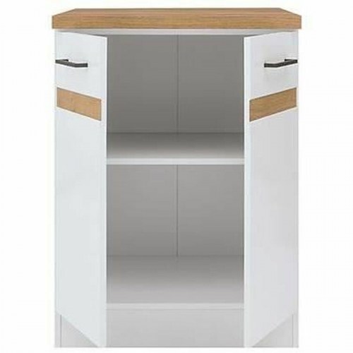 Køkkenskab Junona - hvid, 60 cm, 2 døre
