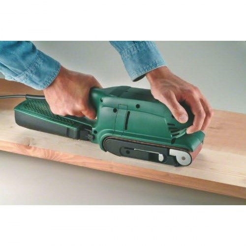 Båndsliber Bosch PBS 75 A 240 V - grøn