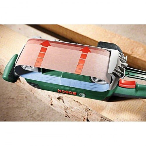 Båndsliber Bosch PBS 75 A 240 V - grøn