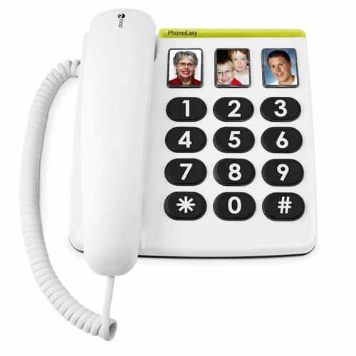 Fastnettelefon Doro HDPHON02W Hvid (OUTLET A)